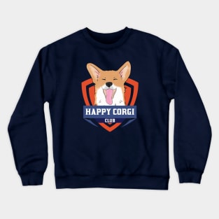 The Happy Corgi Club Crewneck Sweatshirt